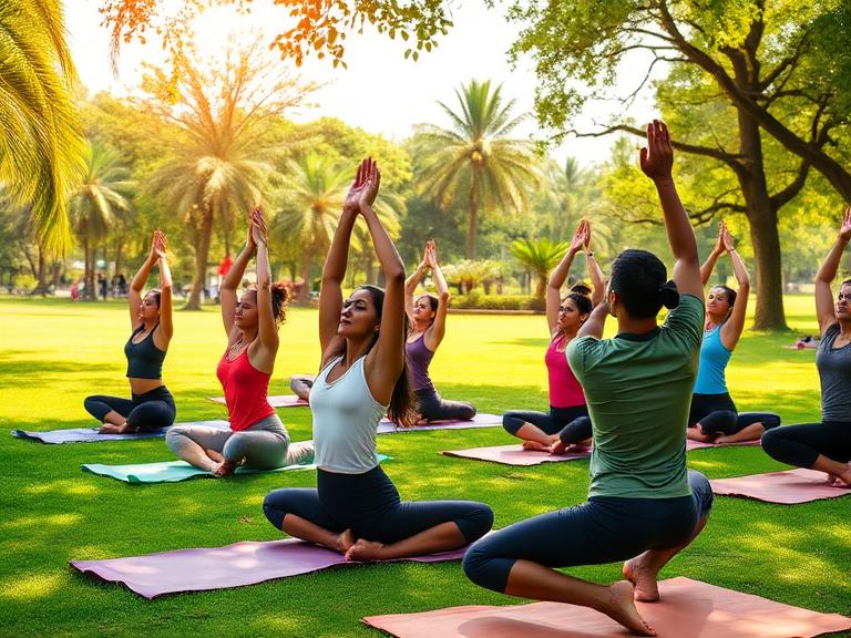 Top Outdoor Yoga Classes in Chennai